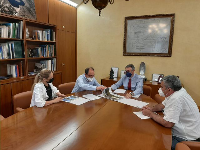 El Presidente de la CHS ha mantenido una reunión de trabajo con la Alcaldesa de Cehegín